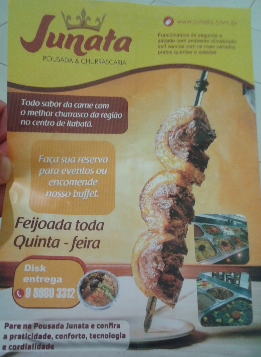 Menu Pousada E Churrascaria Junata-5