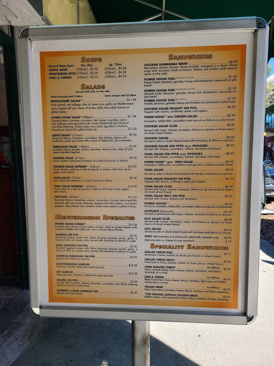 Menu Power House Cafe-5