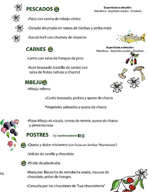 Menu Poytava, Cocina Misionera-2