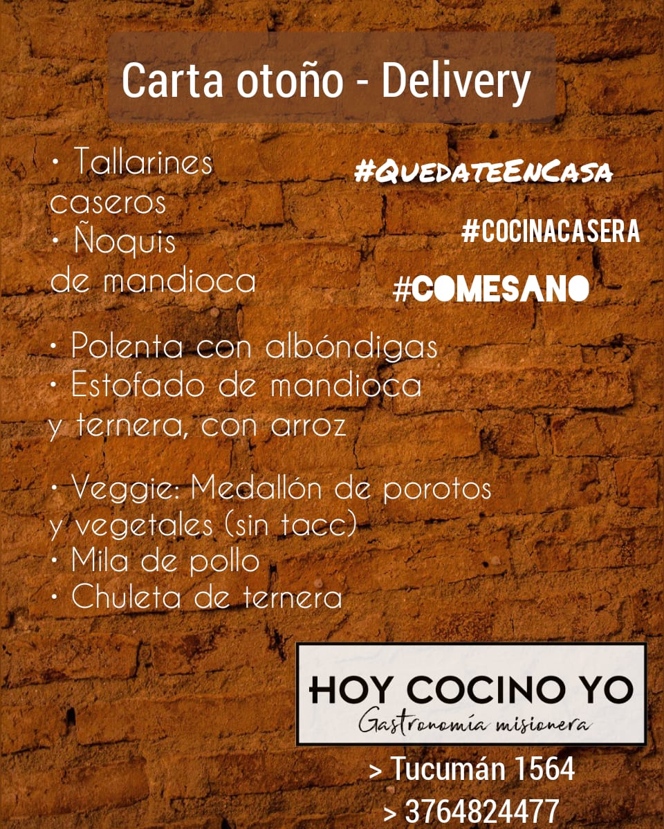 Menu Poytava, Cocina Misionera-3