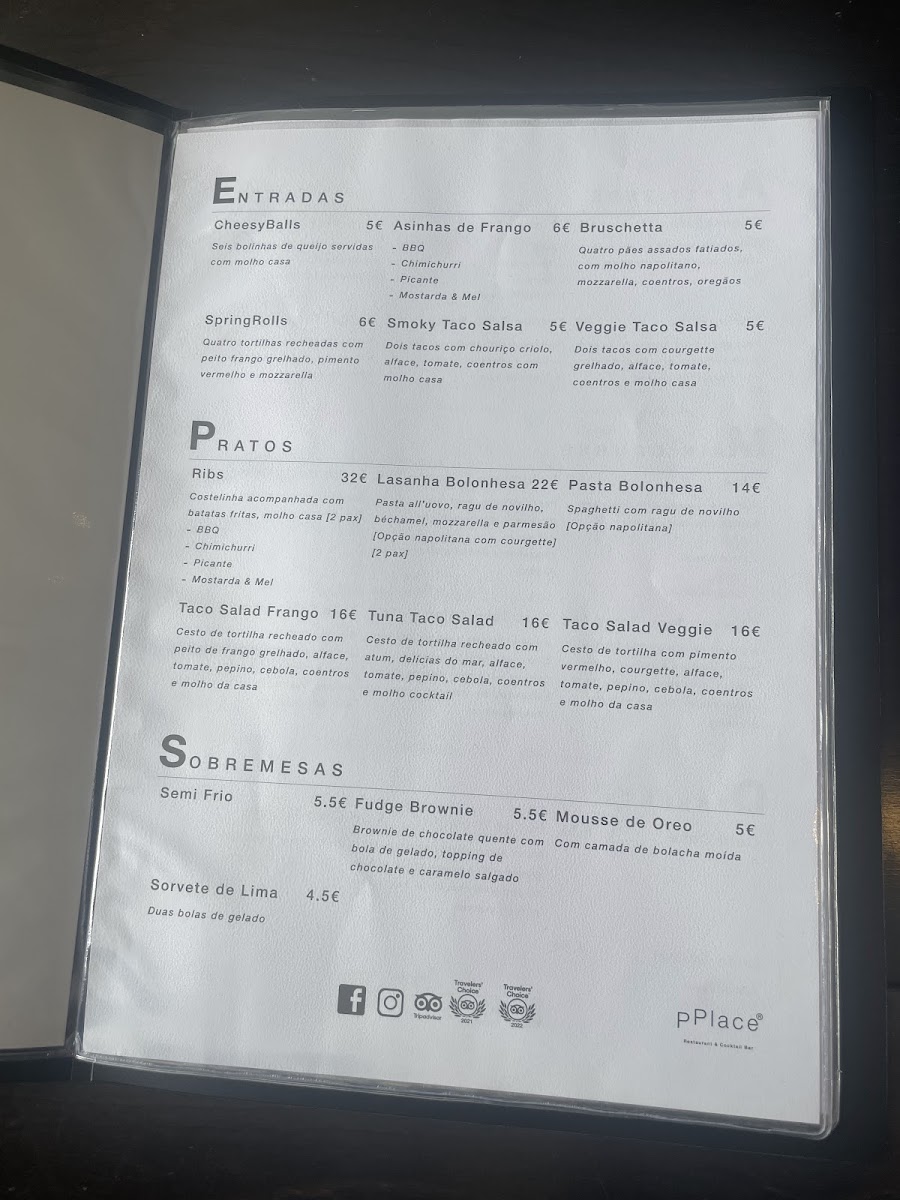 Menu Pplace Restaurant-3