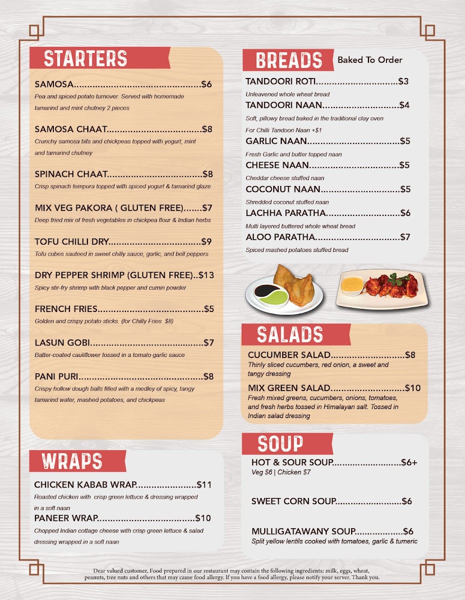 Menu Pranam Restaurant & Bar-3
