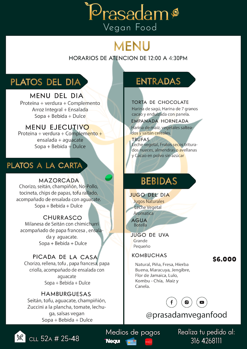 Menu Prasadam Vegan Food-6