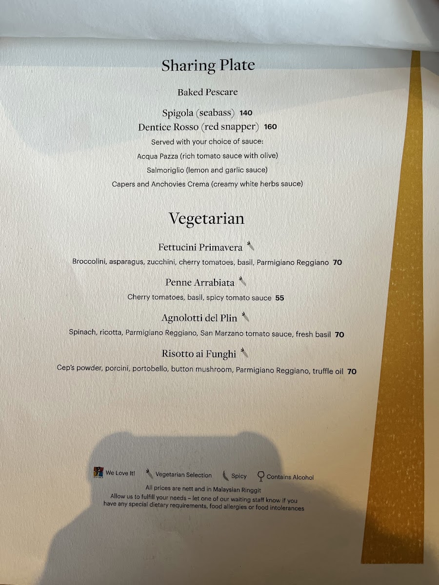 Menu Prego - The Westin Desaru Coast Resort-3