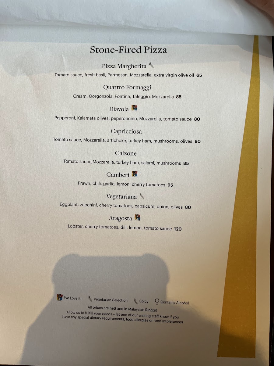 Menu Prego - The Westin Desaru Coast Resort-8