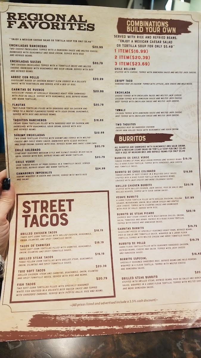 Menu Presidente Restaurant-8