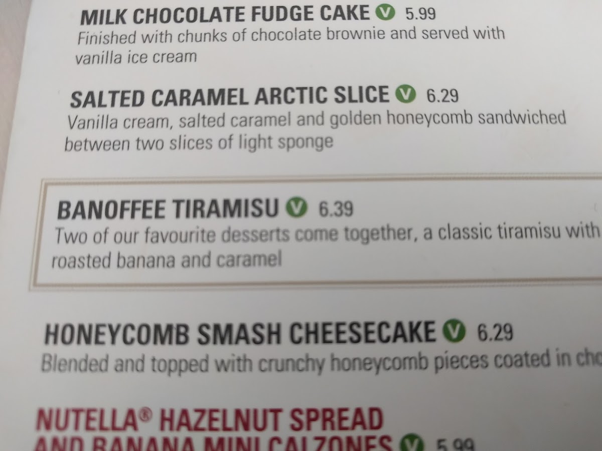 Menu Prezzo Italian Restaurant Ware-2