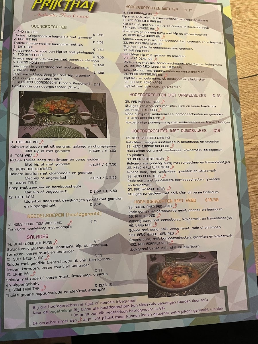 Menu Prikthai Restaurant-2
