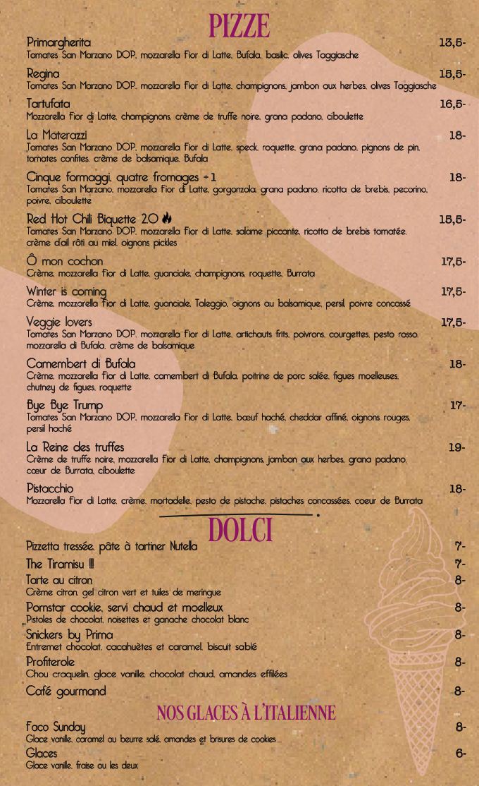 Menu Prima Bohème-2