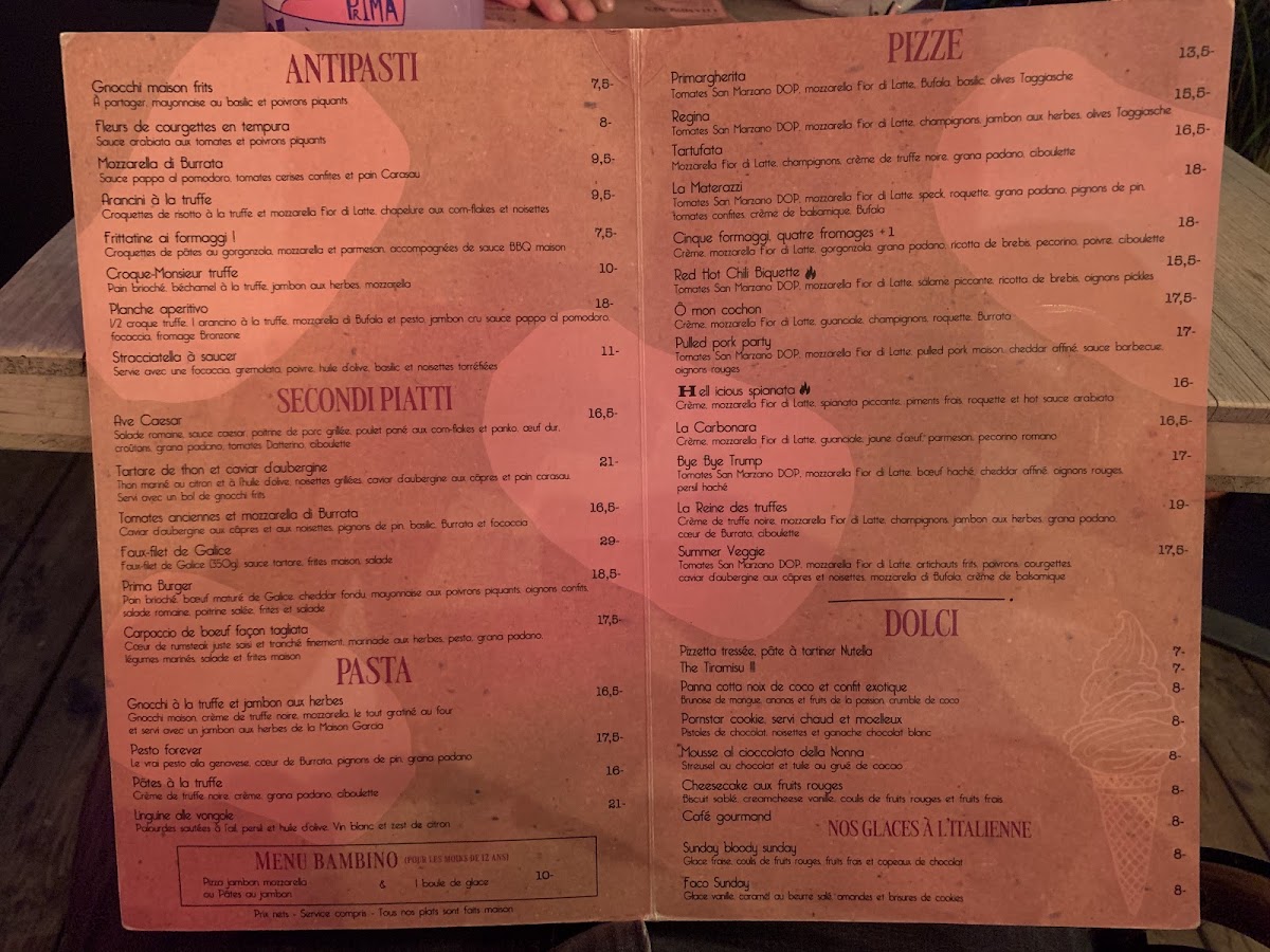 Menu Prima Bohème-8
