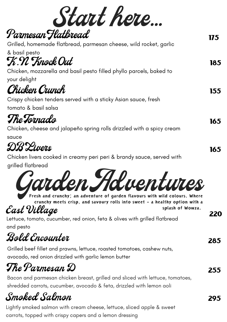 Menu Prime Joint | Eastpark Mall-2