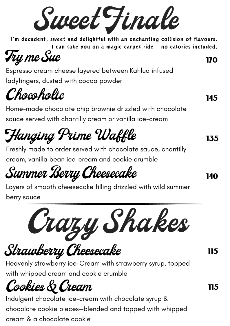 Menu Prime Joint | Eastpark Mall-5
