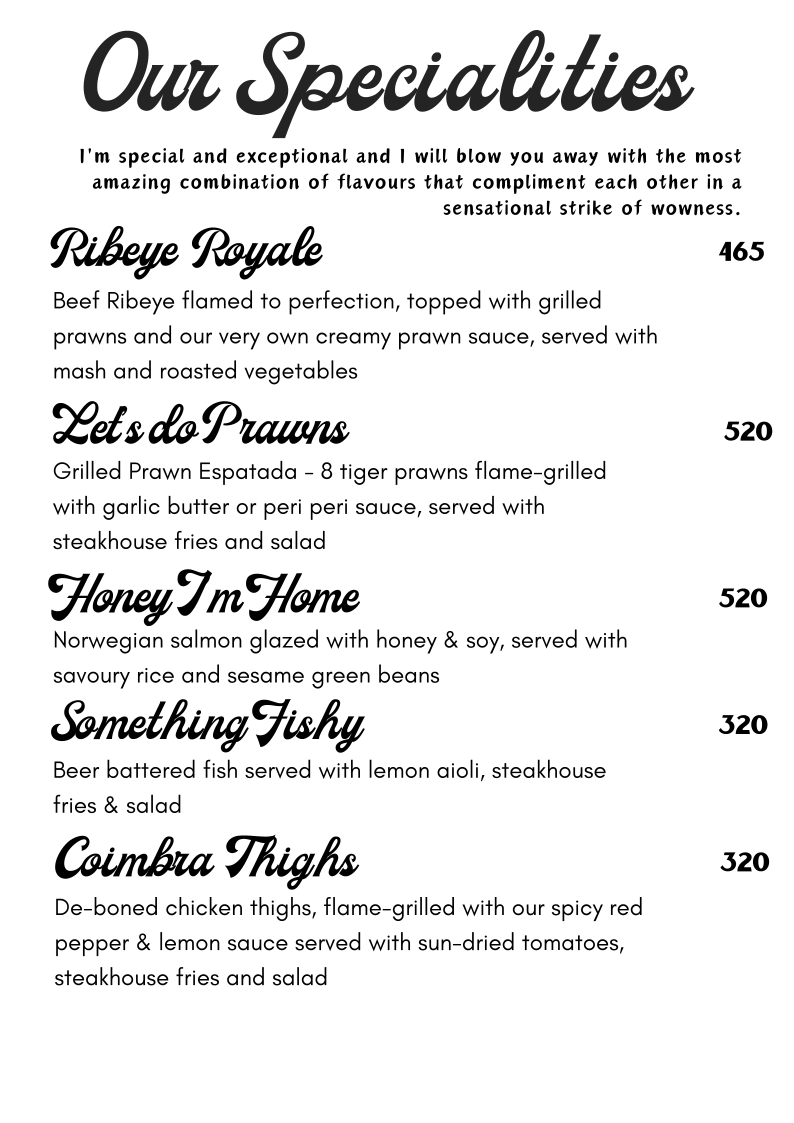 Menu Prime Joint | Eastpark Mall-6
