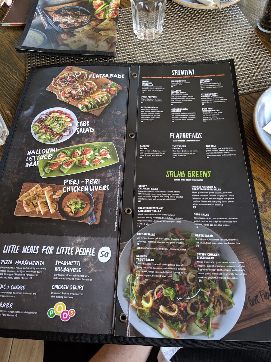 Menu Primi Camps Bay-5