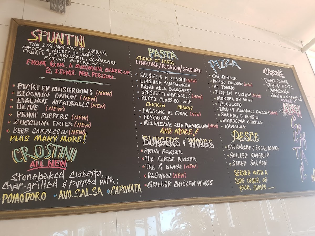 Menu Primi Camps Bay-6
