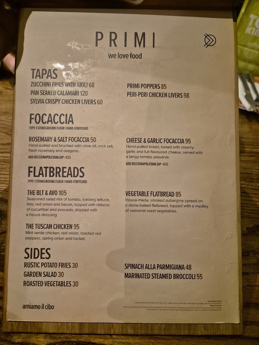 Menu Primi V&a Waterfront-4
