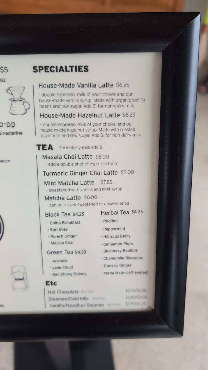 Menu Primo Passo Coffee Co-2