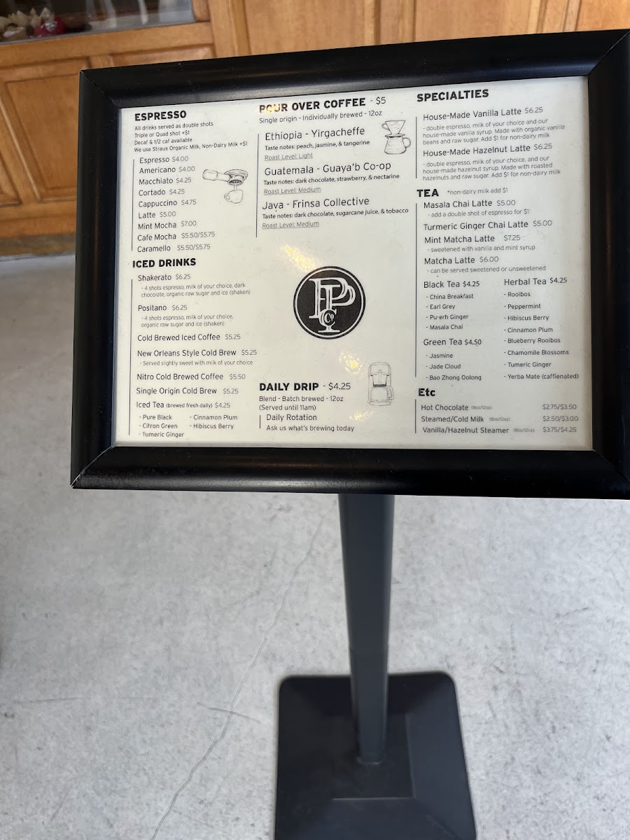 Menu Primo Passo Coffee Co-4