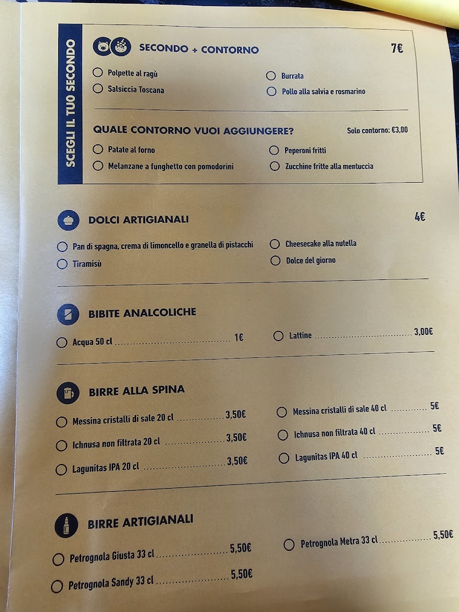 Menu Primo - Pasta & Street Food Pisa-10