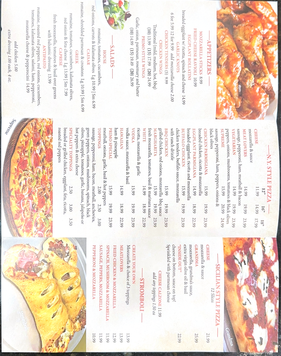 Menu Primo Pizza-1