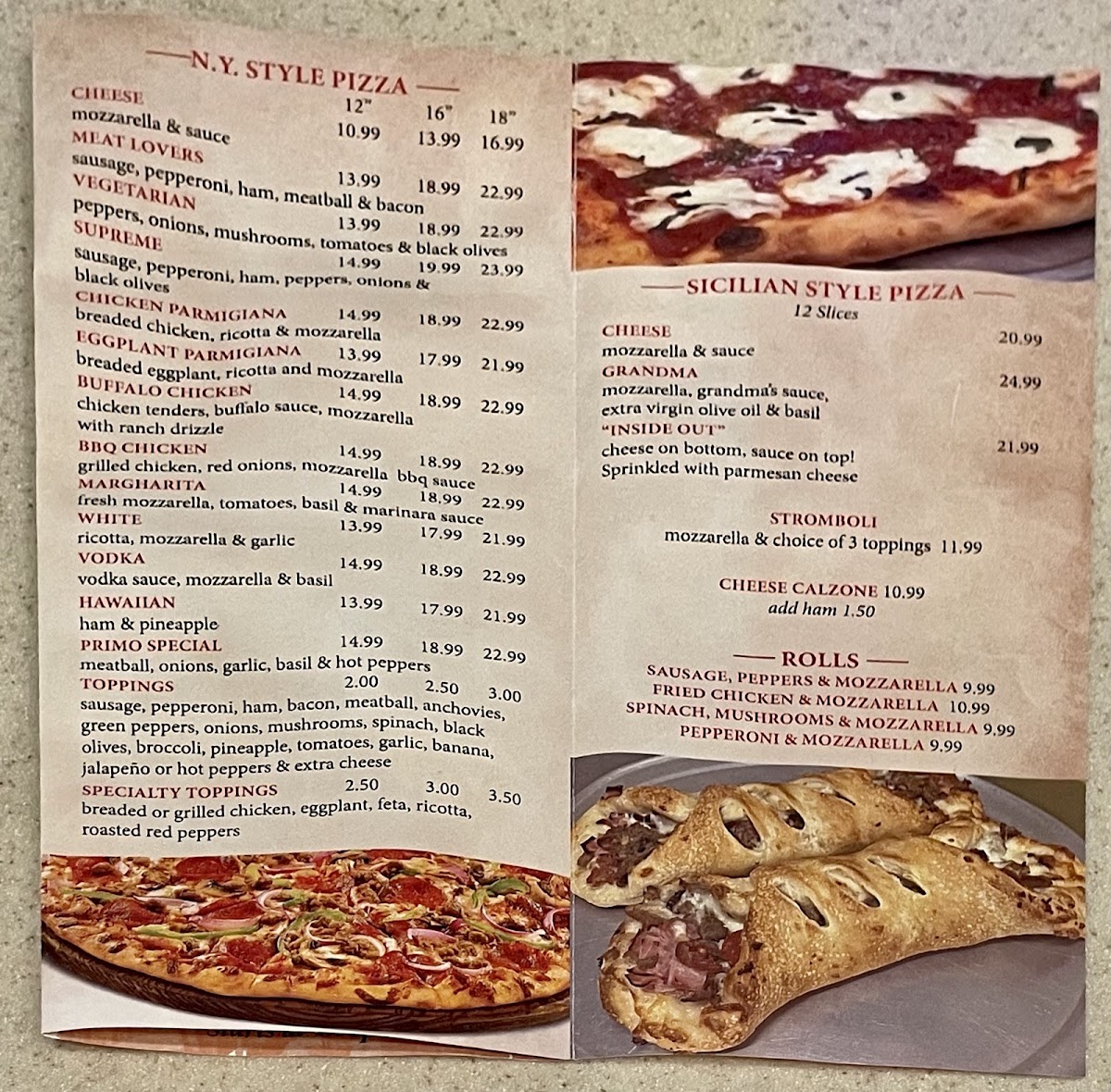 Menu Primo Pizza-4
