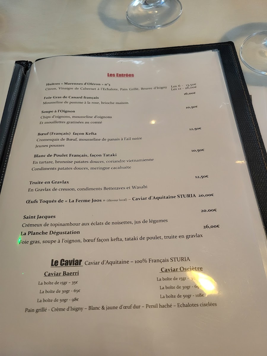 Menu Princess Elizabeth-2