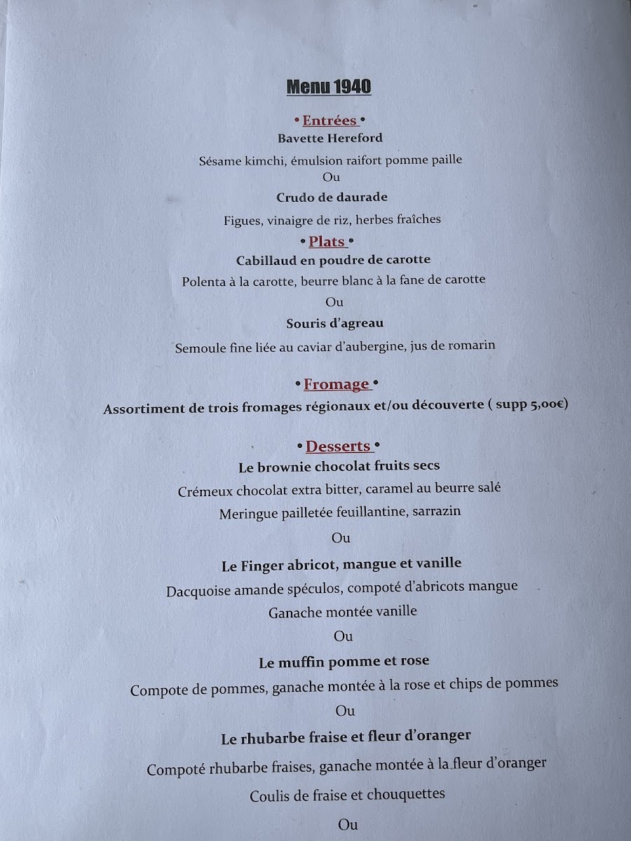 Menu Princess Elizabeth-3