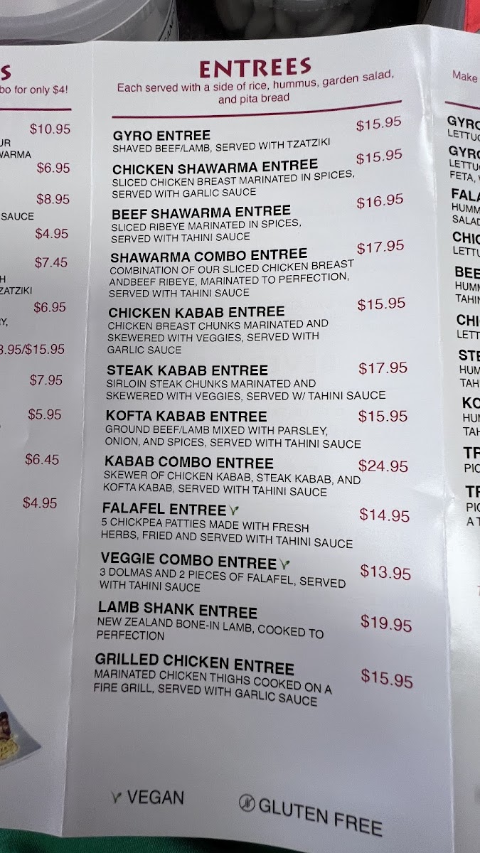 Menu Princess Pita Mediterranean Restaurant & Catering-3