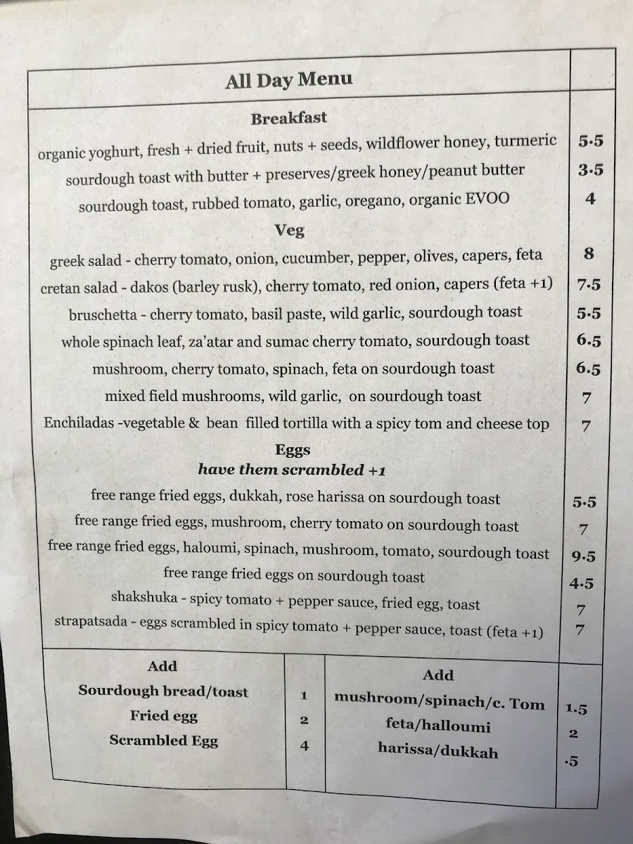 Menu Pritchard & Ure-7