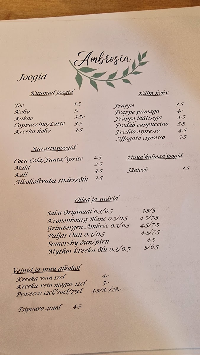 Menu Pritsumaja-3