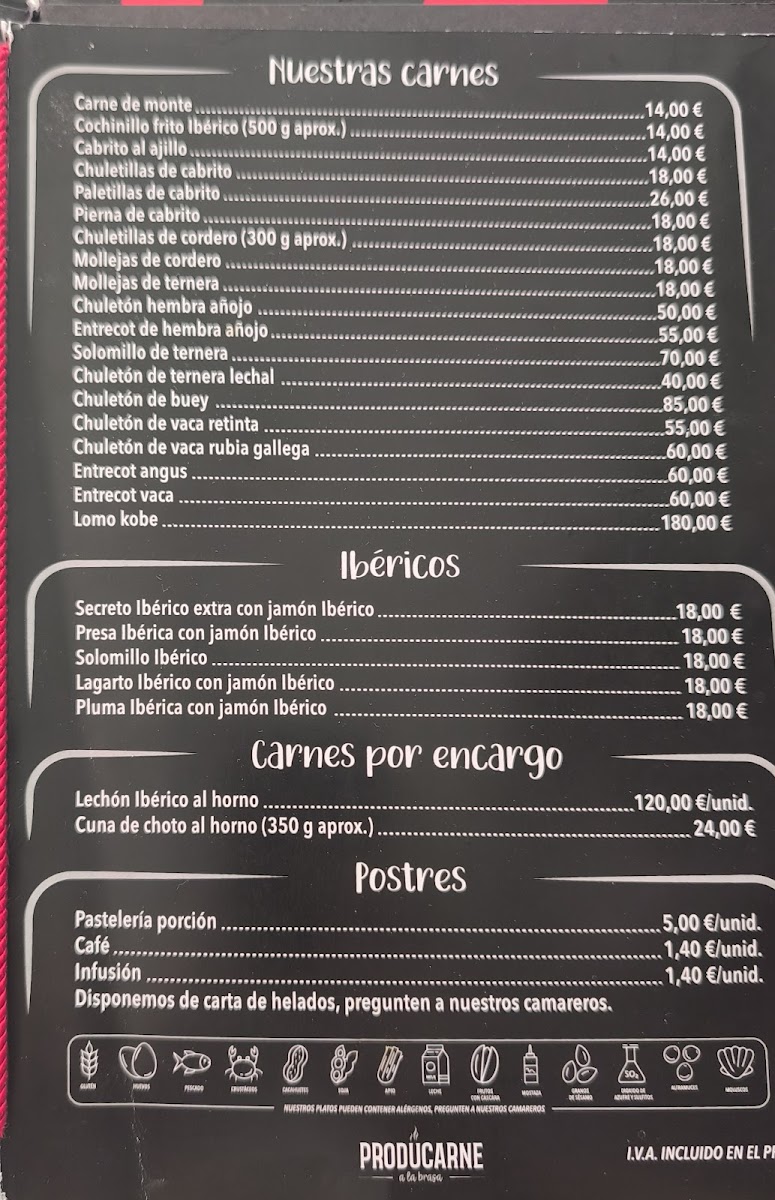 Menu Producarne A La Brasa Restaurante - Asador-5