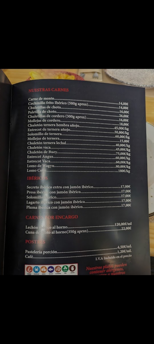 Menu Producarne A La Brasa Restaurante - Asador-8