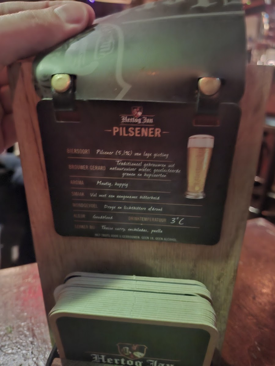 Menu Proeflokaal De Gaper-7