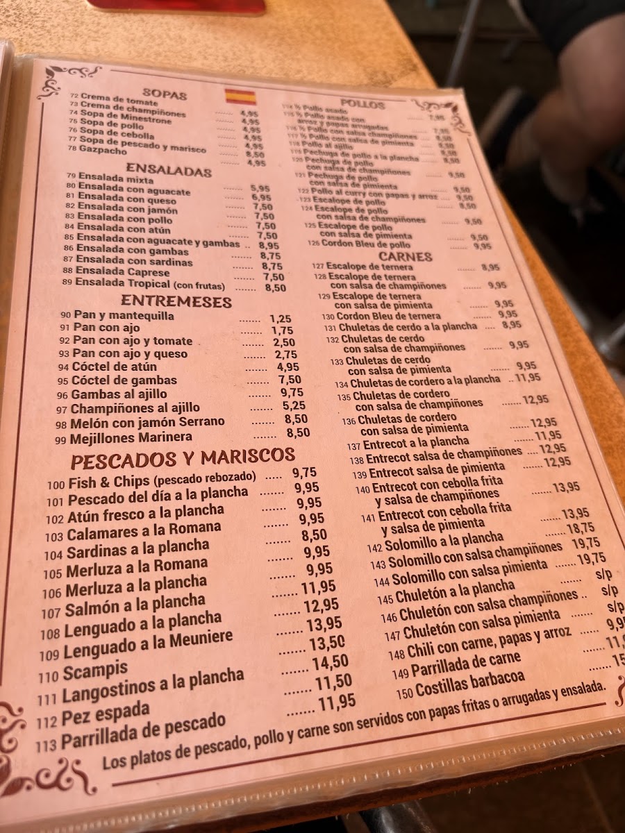 Menu Promenade Restaurante-9