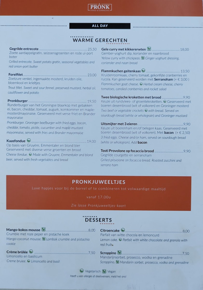 Menu Pronk-1