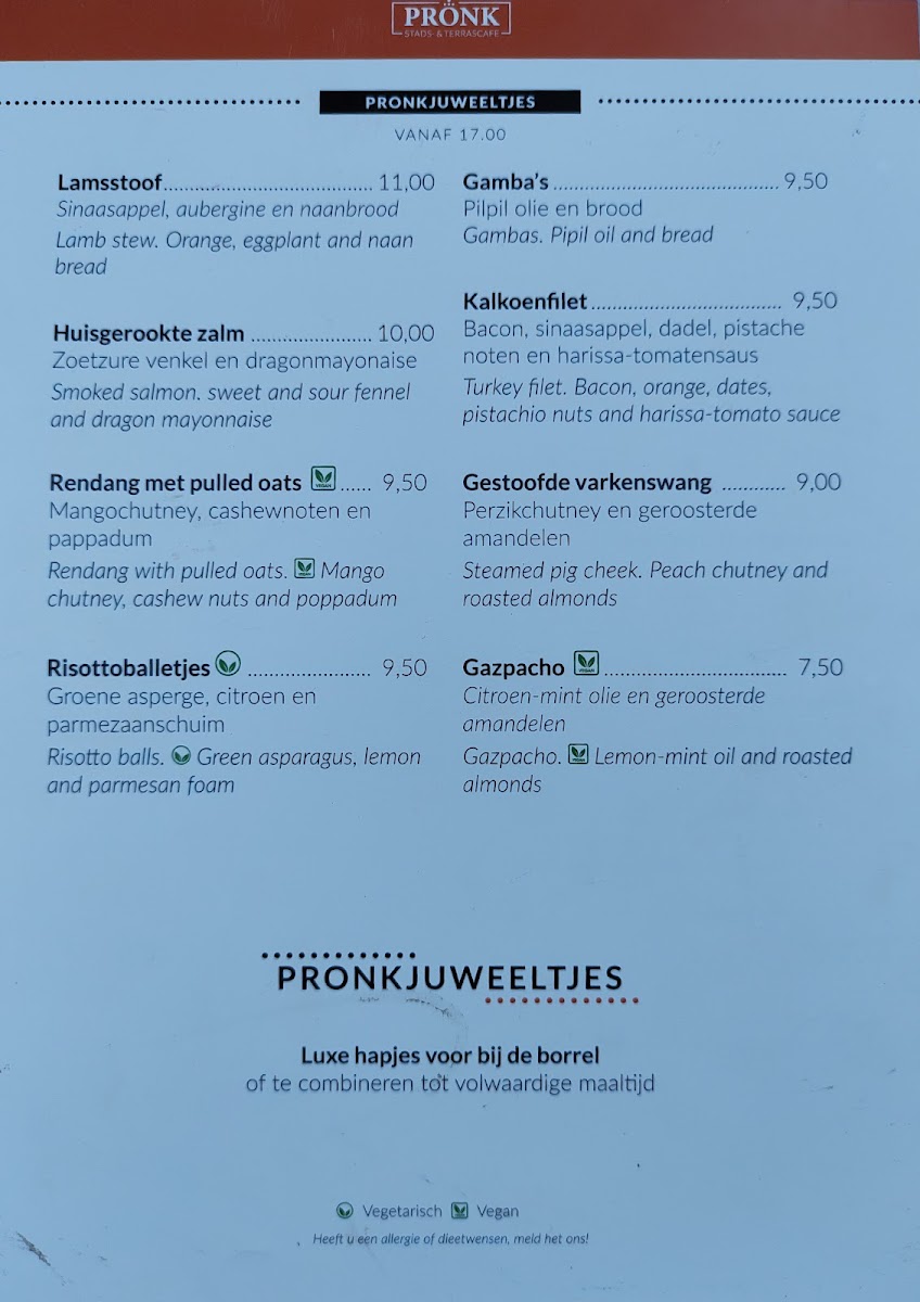 Menu Pronk-2