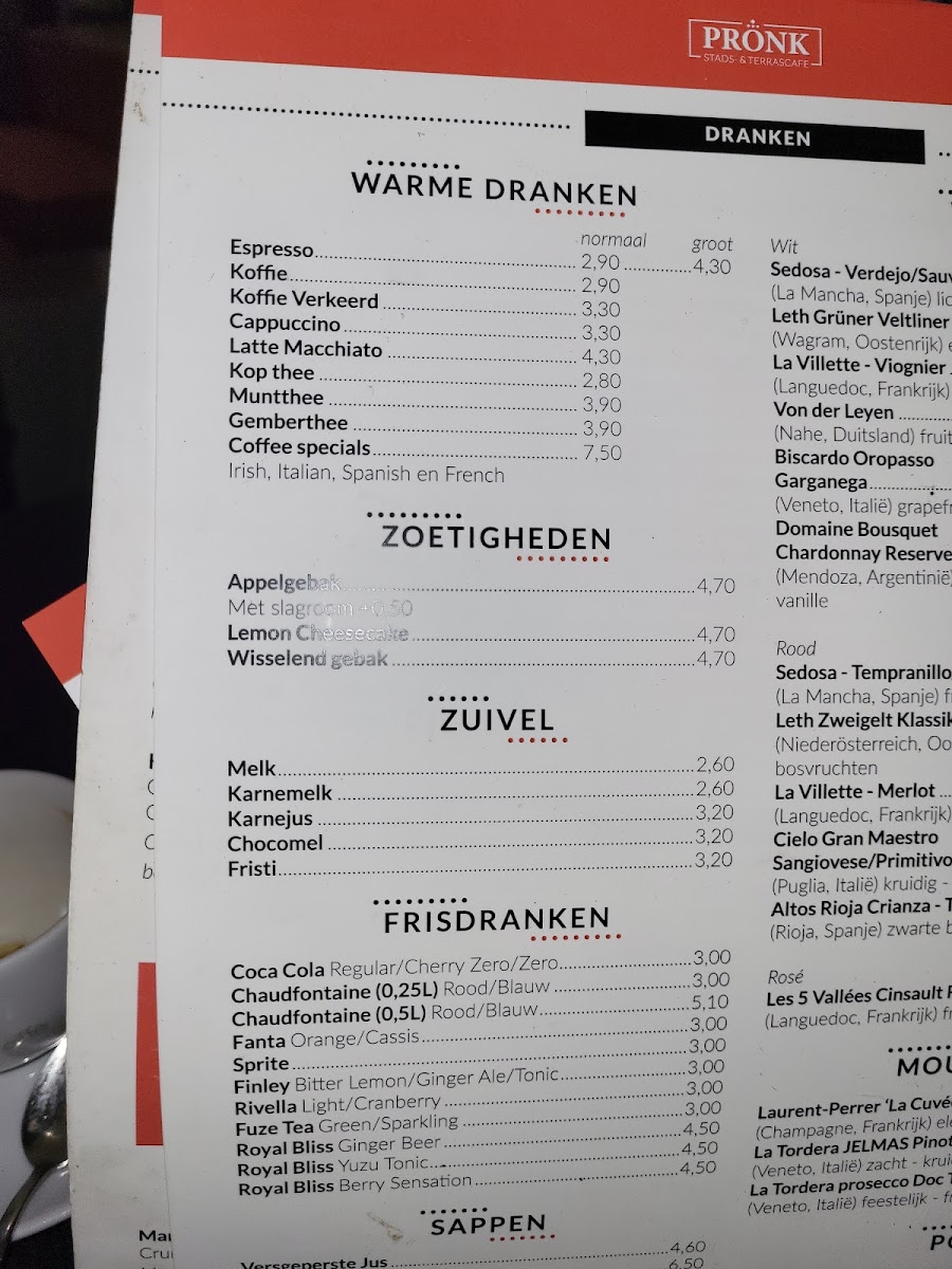 Menu Pronk-5