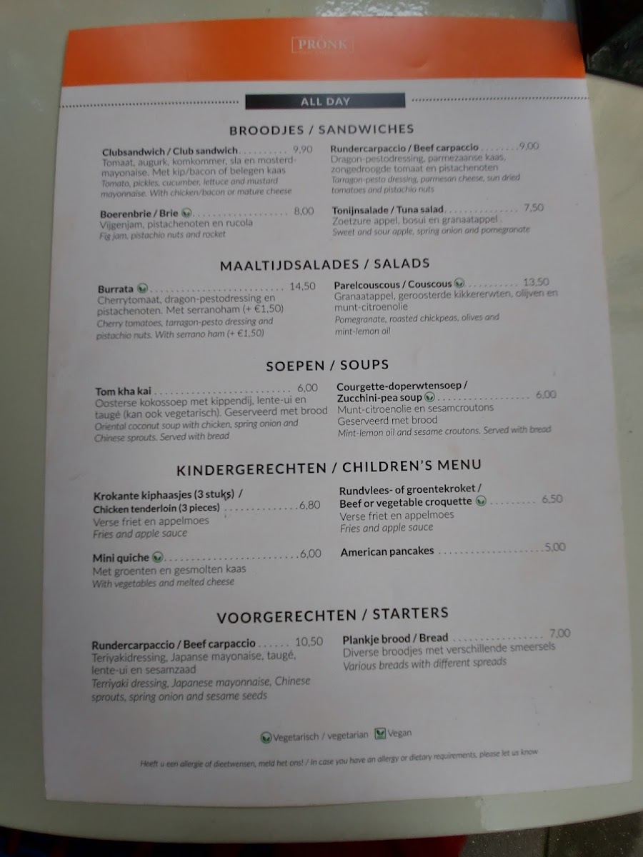 Menu Pronk-6