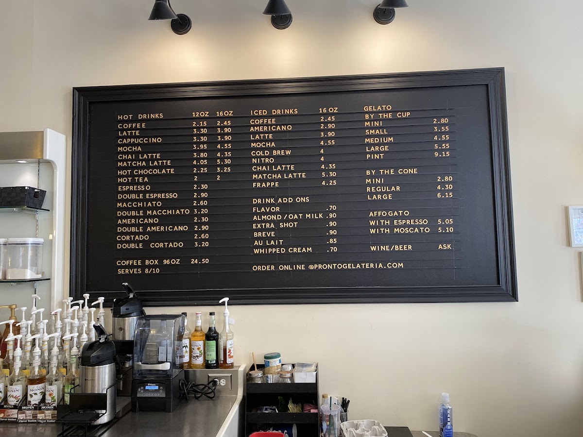 Menu Pronto Caffé & Gelateria-3