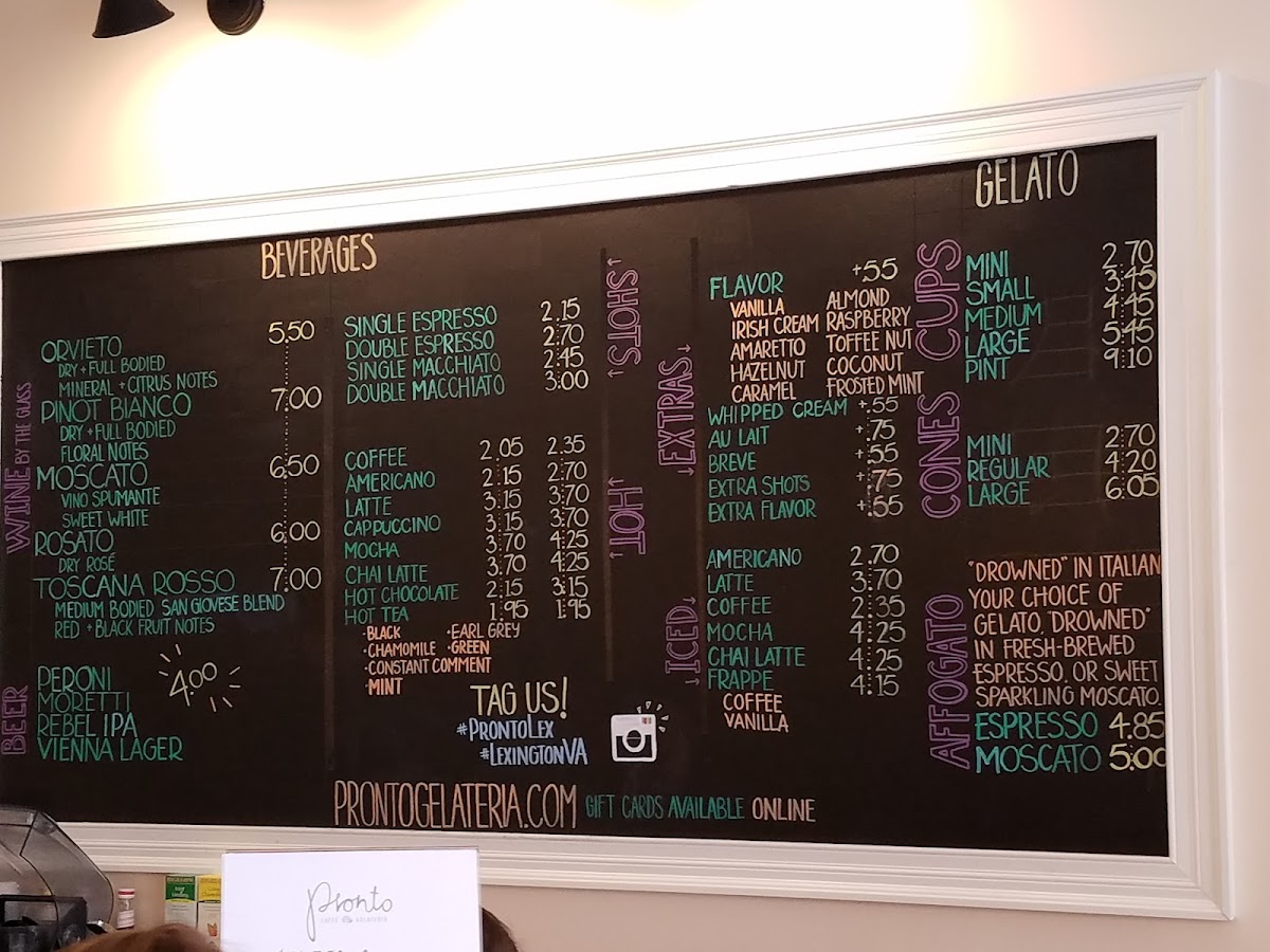 Menu Pronto Caffé & Gelateria-5
