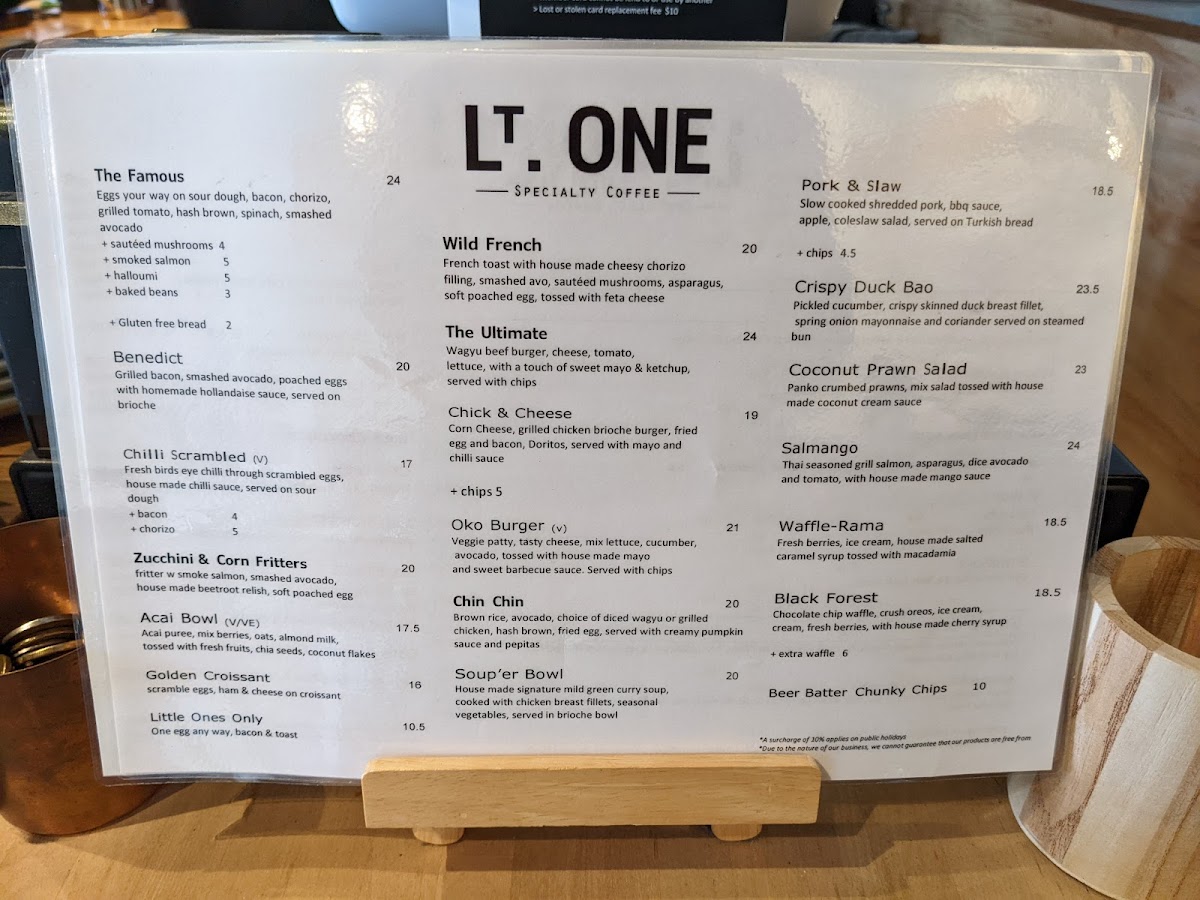 Menu Property Of Little One-4