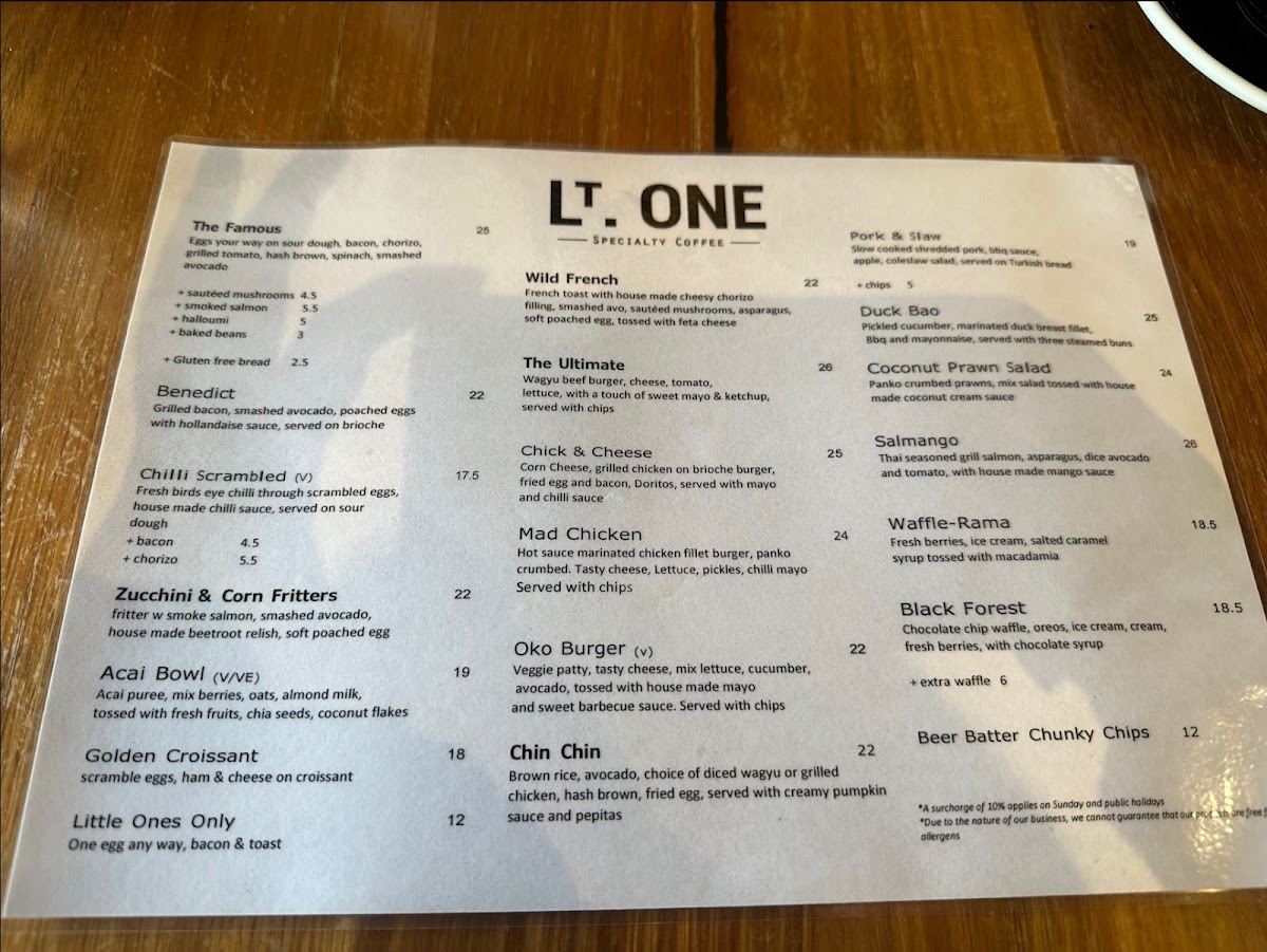 Menu Property Of Little One-7