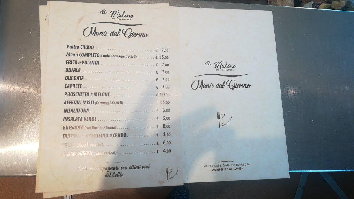 Menu Prosciutteria Al Mulino-9