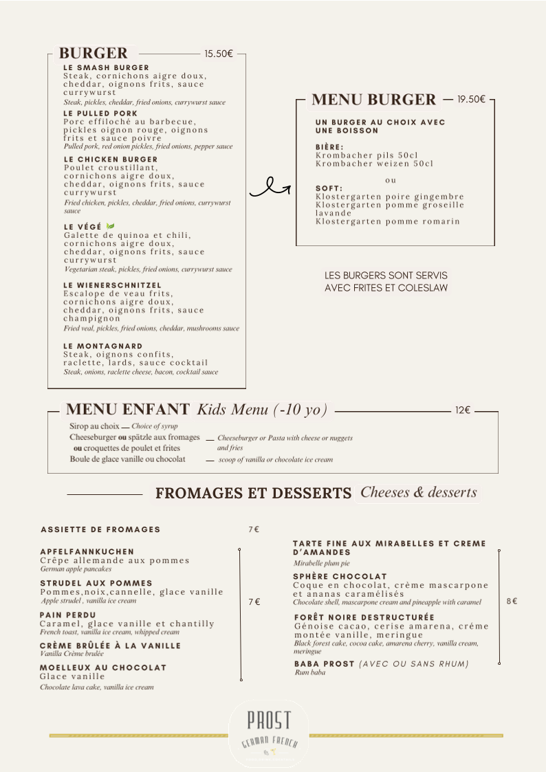 Menu Prost-9