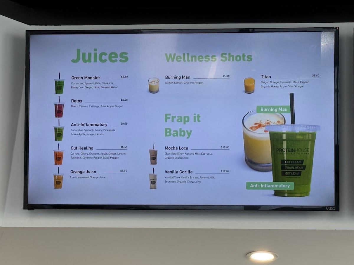 Menu Proteinhouse Gilbert-2