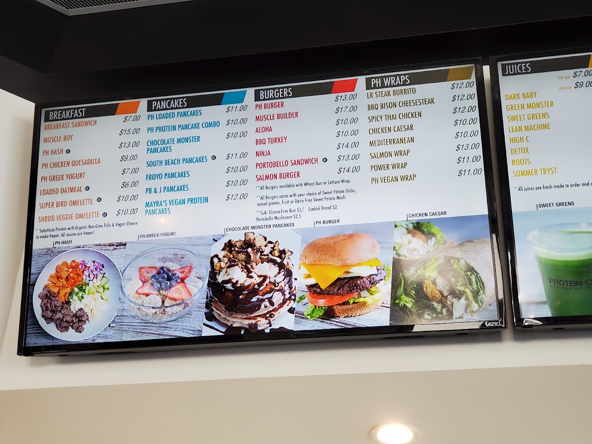 Menu Proteinhouse Gilbert-8