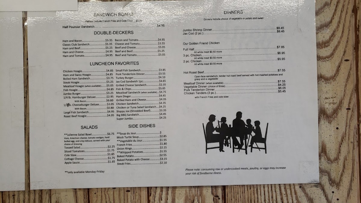 Menu Proud Rooster Restaurant-4