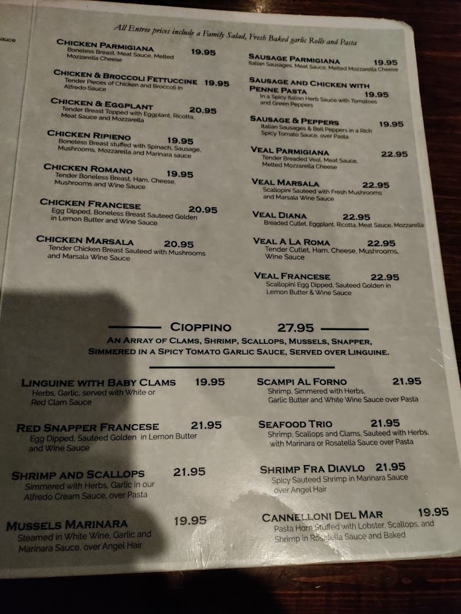 Menu Provino's Italian Restaurant-7