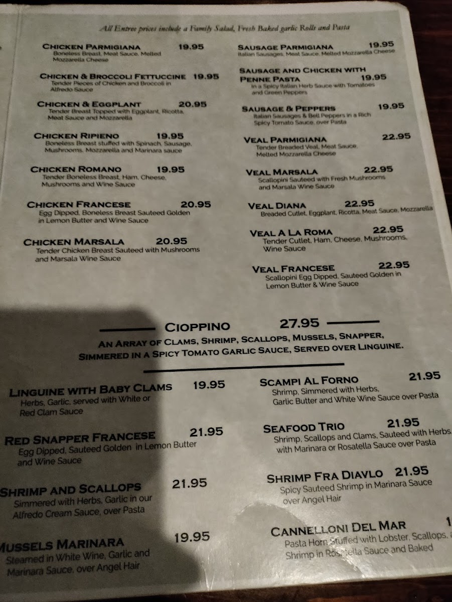 Menu Provino's Italian Restaurant-9