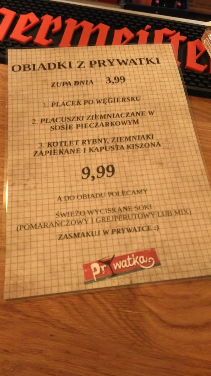 Menu Prywatka Zielona Góra-3